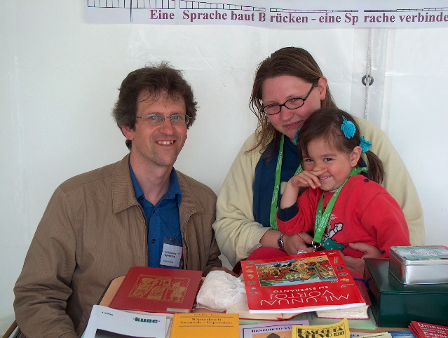 Ulrich Matthias, lia filino Cristina kaj germana esperantistino